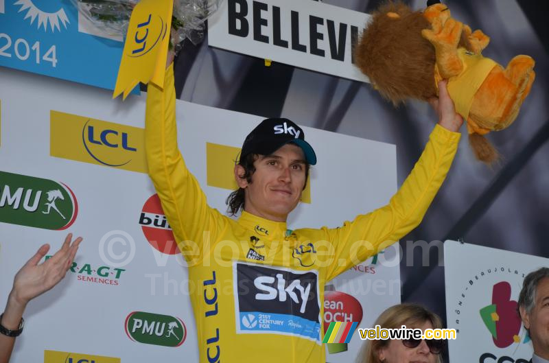 Geraint Thomas (Team Sky), gele trui
