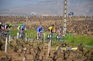 Geraint Thomas (Team Sky) à la sortie de Juliénas (494x)