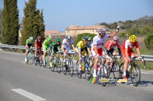 Un peloton scindé près de Baumettes (420x)