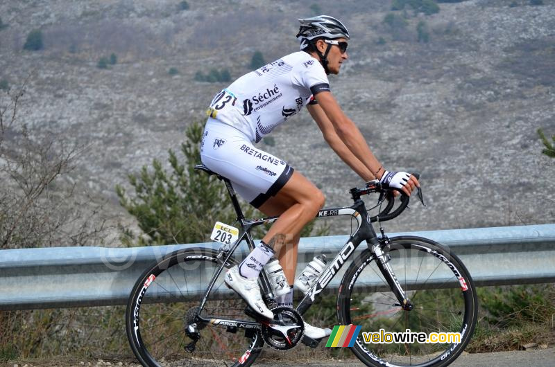 Brice Feillu (Bretagne-Séché) op de Col de l'Ecre (2)