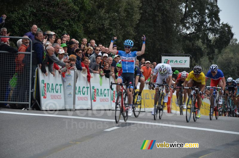 Tom-Jelte Slagter (Garmin-Sharp) wint de 7de etappe