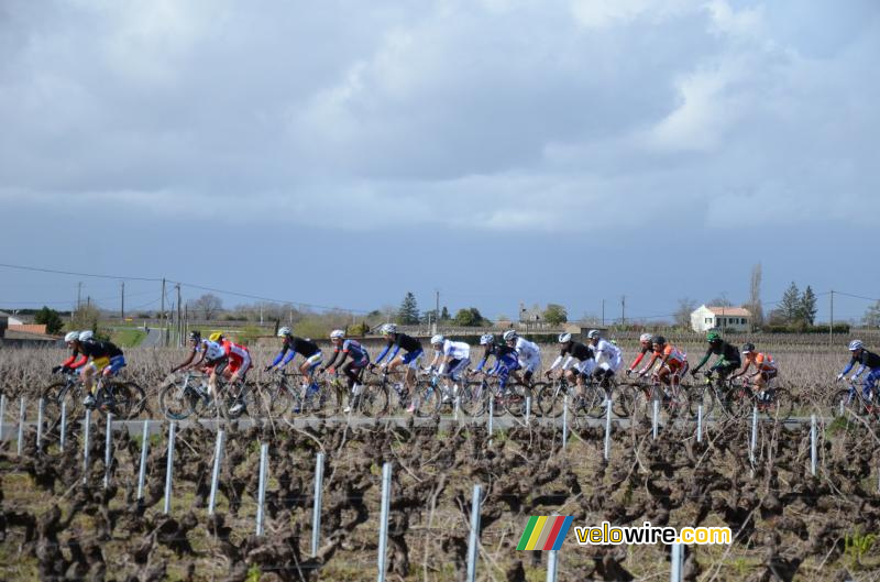 De kopgroep in de 4de ronde