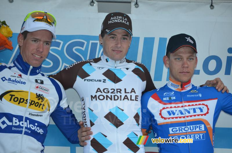 Het podium van de Classic Loire Atlantique 2014