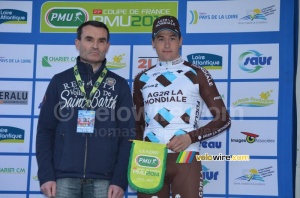 Alexis Gougeard (AG2R La Mondiale), nouveau leader Coupe de France PMU (495x)