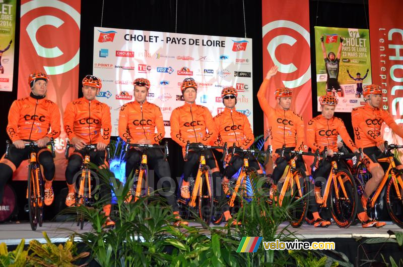 De CCC Polsat Polkowice ploeg