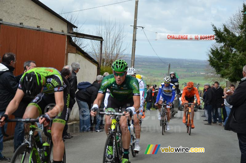 Jimmy Engoulvent (Europcar) op de Côte du Cimétière