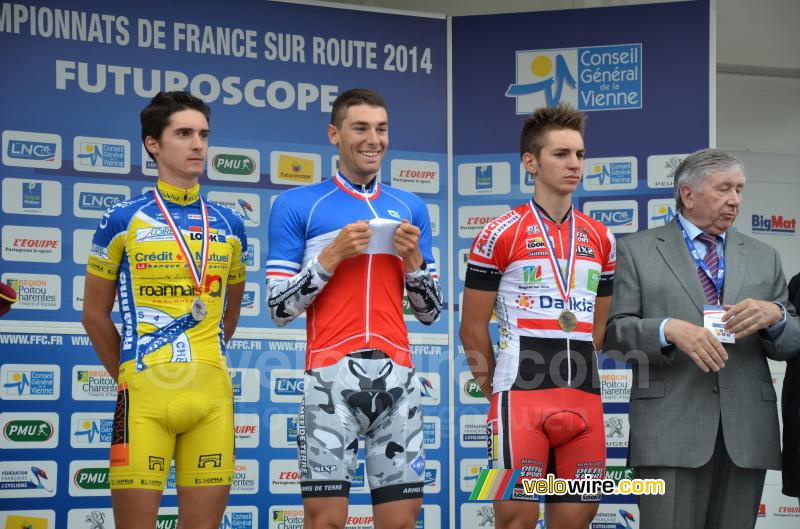 Yann Guyot (Armée de Terre) blij met zijn kampioenstrui