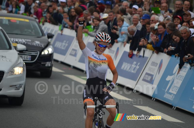 Pauline Ferrand Prevot (Rabo Liv) wint het Kampioenschap