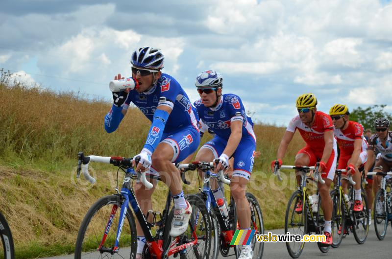 Mickael Delage & Arnaud Demare (FDJ.fr)