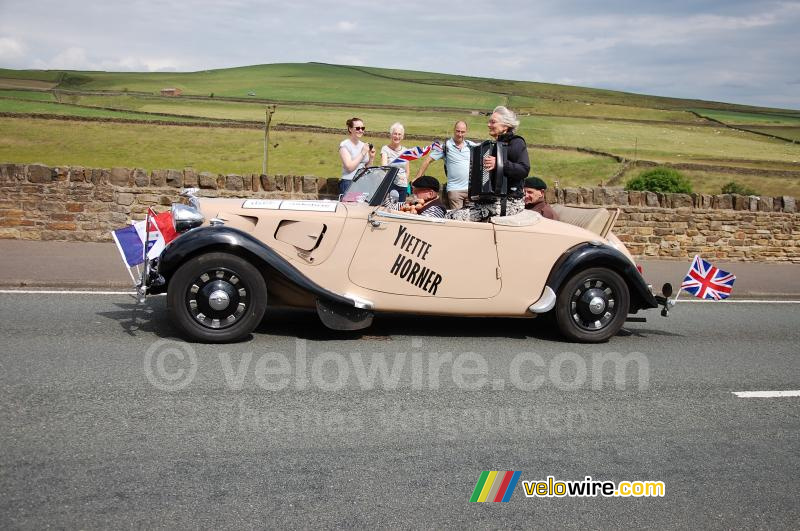 De Yorkshire reclamecaravaan - Yvette Horner