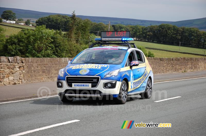 De Gendarmerie reclamecaravaan (1)