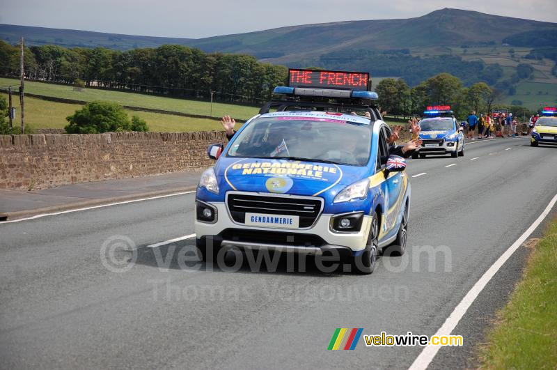 De Gendarmerie reclamecaravaan (2)