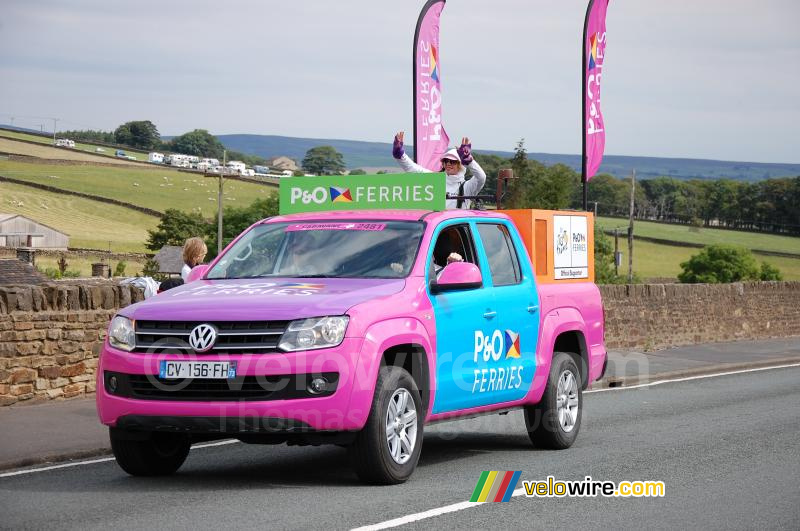 De P&O Ferries reclamecaravaan (2)