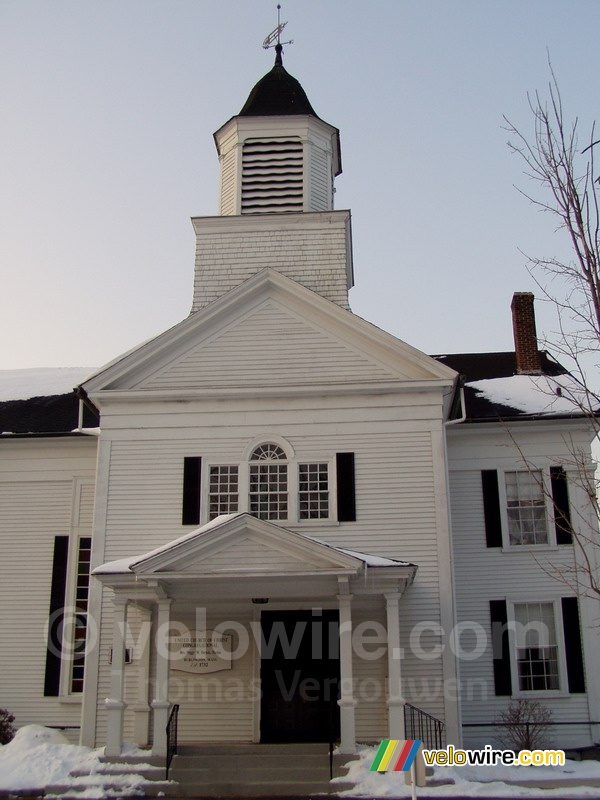 Een kerkje in Burlington