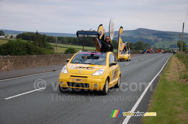 De Bic reclamecaravaan (2)