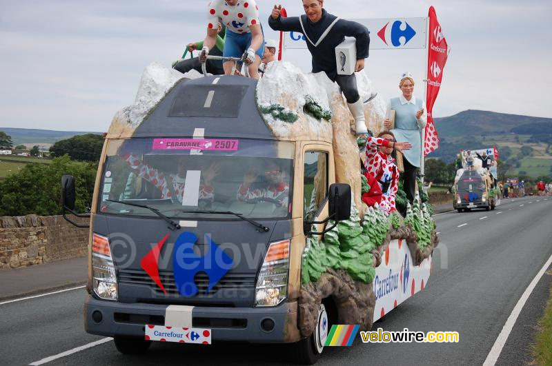 De Carrefour reclamecaravaan (4)