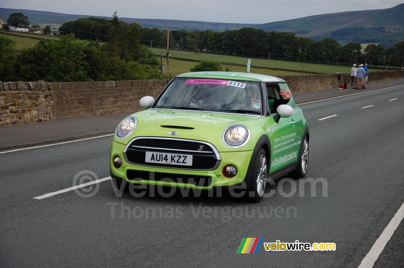 De Nuffield Health reclamecaravaan (1)