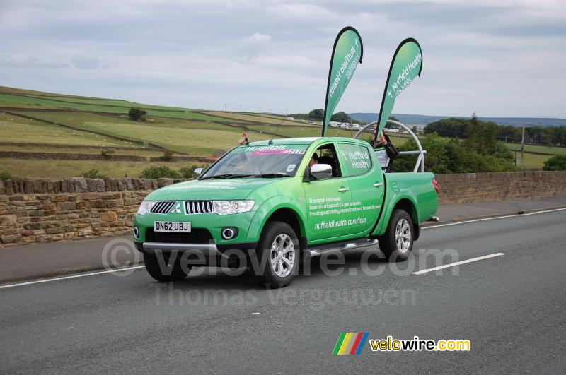 De Nuffield Health reclamecaravaan (4)