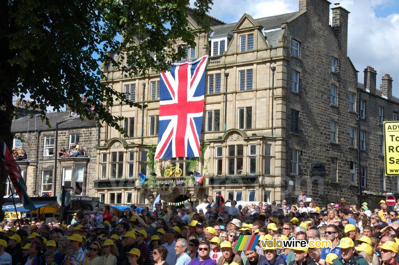De Britse vlag in Harrogate