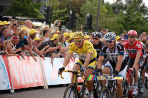 Marcel Kittel (Giant-Shimano) loses the yellow (593x)