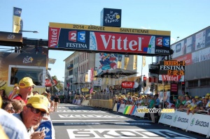 The finish line in Saint-Etienne (632x)