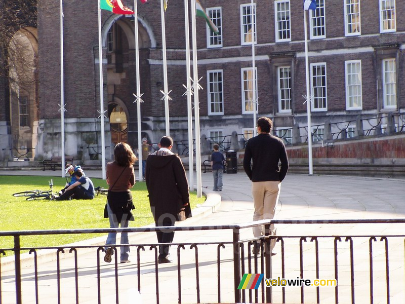 Marie, Khalid & Cédric voor de Bristol City Council