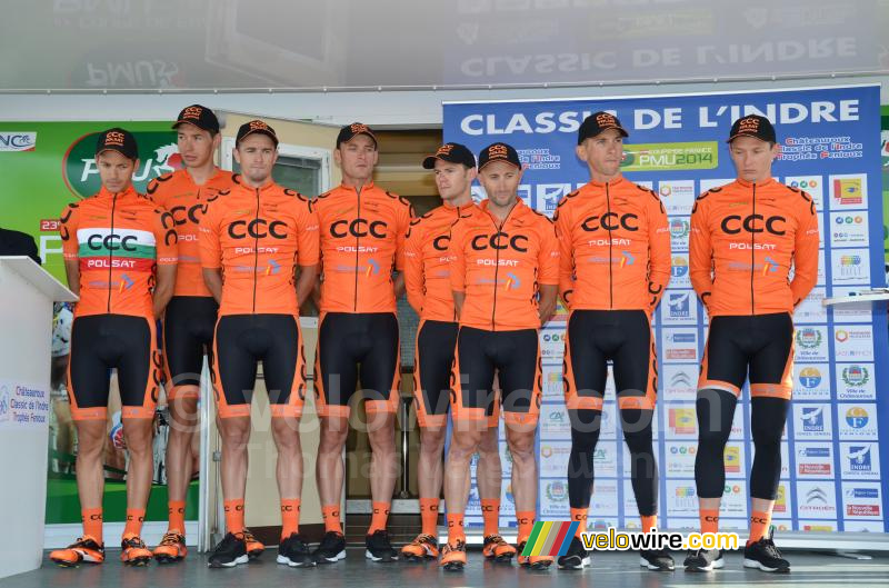 De CCC Polsat Polkowice ploeg