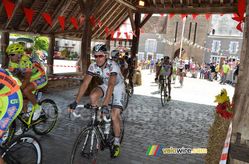 Florian Vachon (Bretagne-Seche Environnement) onder de 