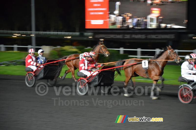Armindo Fonséca in de sulkys wedstrijd