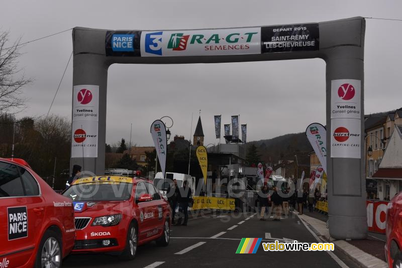 De start in Saint-Rémy-lès-Chevreuse
