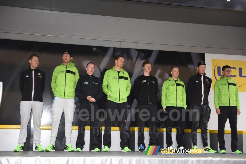 De Cannondale-Garmin ploeg