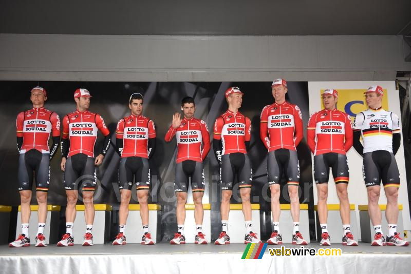 De Lotto-Soudal ploeg