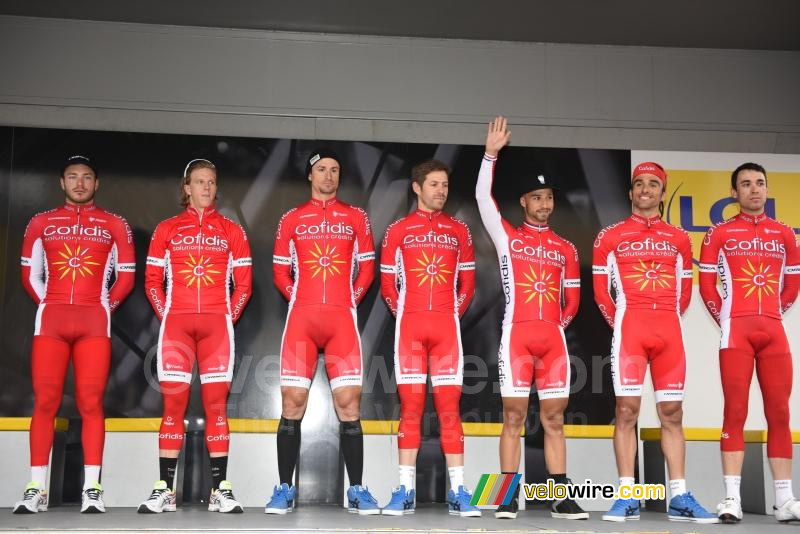 De Cofidis ploeg