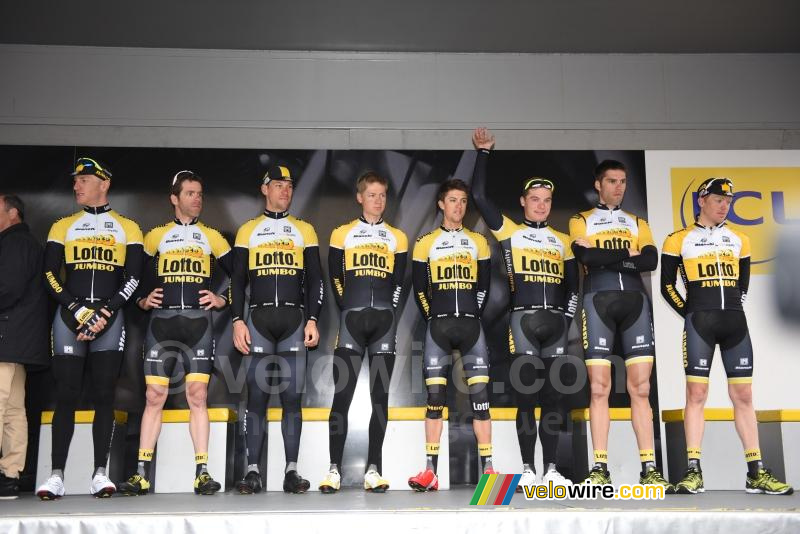 De LottoNL-Jumbo ploeg
