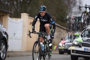 Luke Rowe (Team Sky), the acrobat (478x)