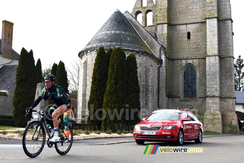 Thomas Voeckler (Europcar) in Cormainville