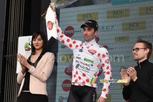 Jonathan Hivert (Bretagne-Séché) in the polka dot jersey (687x)