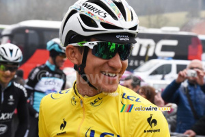 Michal Kwiatkowski (Etixx-QuickStep), tout sourire au départ (987x)