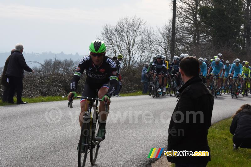 Pierrick Fédrigo (Bretagne-Séché) op de Côte de la Tour