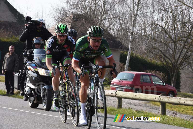 Thomas Voeckler (Europcar) & Florian Vachon (Bretagne-Séché)