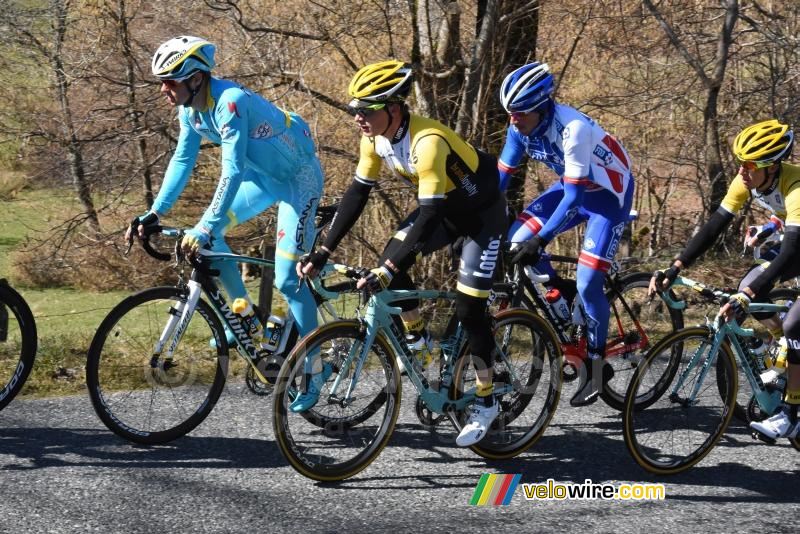 Moreno Hofland (LottoNL-Jumbo) op de col du Beau Louis