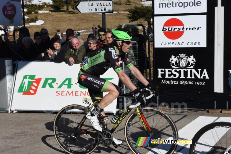 Jonathan Hivert (Bretagne-Séché), aan de finish