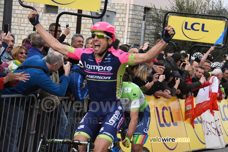Davide Cimolai (Lampre-Merida), etappewinnaar (2)