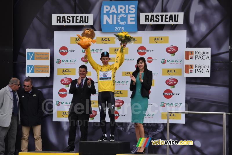 Michal Kwiatkowski (Etixx-QuickStep) in het geel