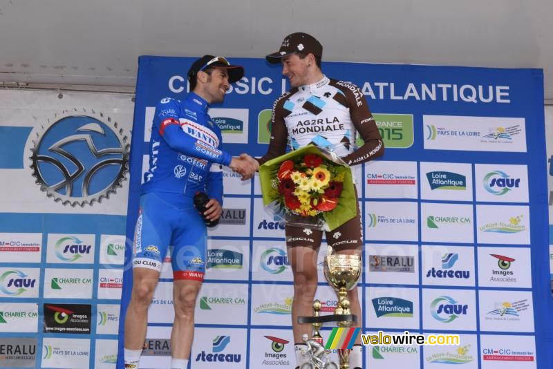 Marco Marcato feliciteert Alexis Gougeard