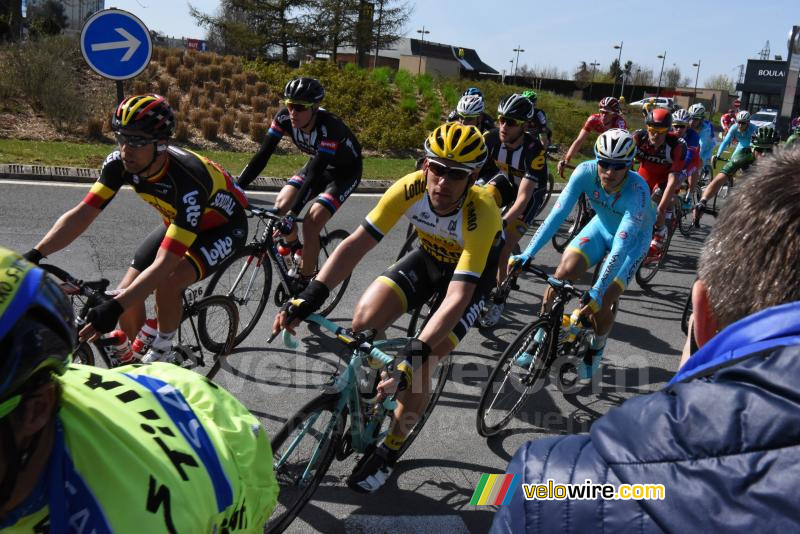 Het peloton in Saint-Quentin (2)