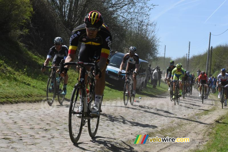 Jens Debusschere (Lotto-Soudal) in Saint-Python