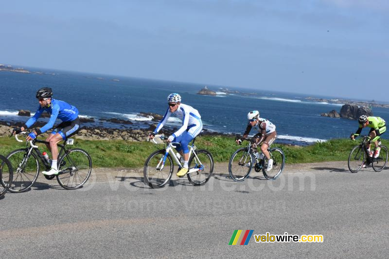César Bihel (Auber), Joonas Henttala (Novo Nordisk) & Samuel Dumoulin (AG2R)
