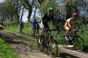 Pierre-Luc Périchon (Bretagne-Séché) dans le ribin à Milizac (680x)