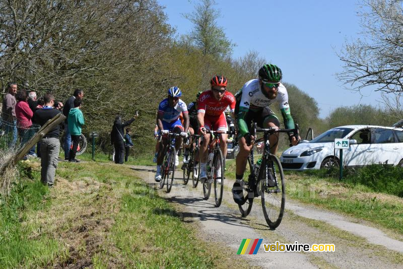 Dan Craven (Europcar), Florian Sénéchal (Cofidis) & Lorenzo Manzin (FDJ)